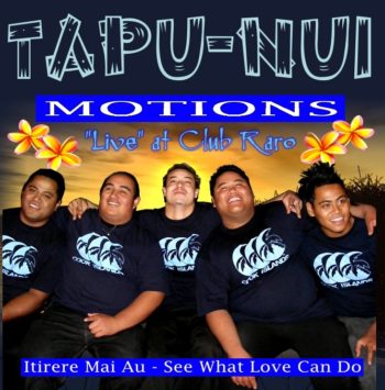Tapu-Nui Motions Live at Club Raro CD Cover